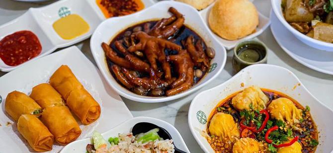 May contain: examples of dishes served in the Tim Ho Wan restaurant, interior or exterior of Tim Ho Wan restaurant