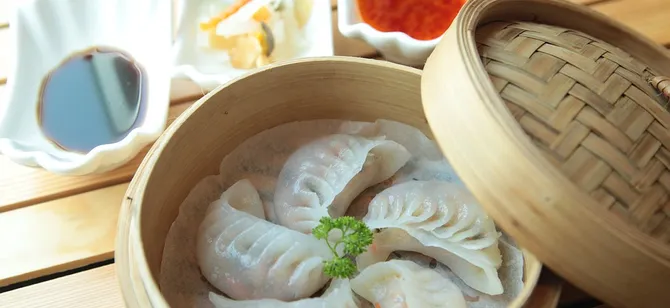 May contain: examples of dishes served in the Momo Dumplings - Aurora restaurant, interior or exterior of Momo Dumplings - Aurora restaurant