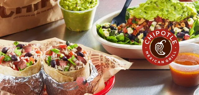May contain: examples of dishes served in the Chipotle Mexican Grill - Rosecrans Ave restaurant, interior or exterior of Chipotle Mexican Grill - Rosecrans Ave restaurant