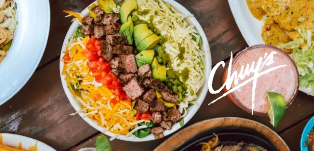 May contain: examples of dishes served in the Chuy's – Colorado Springs restaurant, interior or exterior of Chuy's – Colorado Springs restaurant