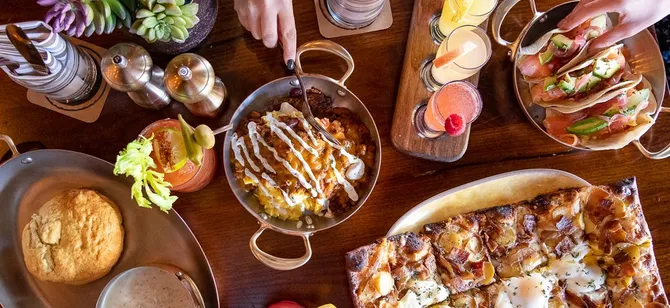 May contain: examples of dishes served in the Craft F&B - POFB restaurant, interior or exterior of Craft F&B - POFB restaurant