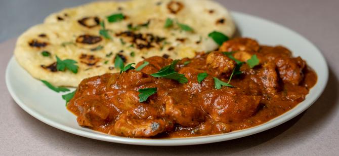 May contain: examples of dishes served in the Chote Nawab restaurant, interior or exterior of Chote Nawab restaurant