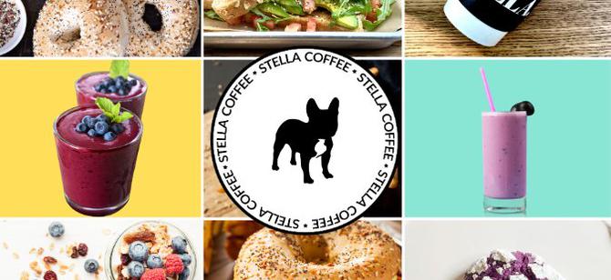 May contain: examples of dishes served in the Stella Coffee restaurant, interior or exterior of Stella Coffee restaurant