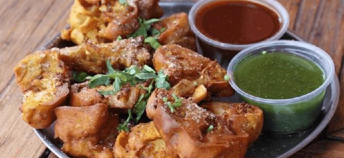 May contain: examples of dishes served in the Samosa House and Bharat Bazaar restaurant, interior or exterior of Samosa House and Bharat Bazaar restaurant