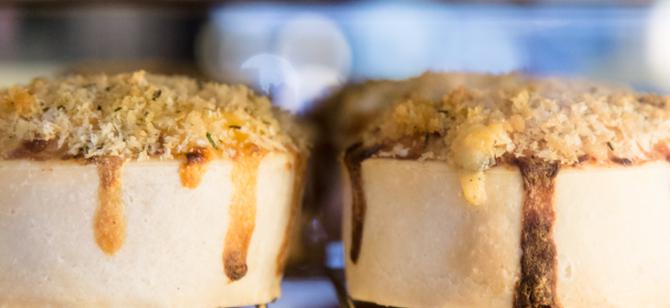 May contain: examples of dishes served in the Premier Meat Pies restaurant, interior or exterior of Premier Meat Pies restaurant