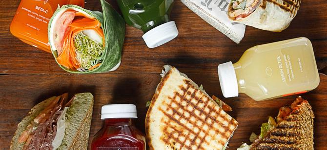 May contain: examples of dishes served in the Cafe 101 restaurant, interior or exterior of Cafe 101 restaurant