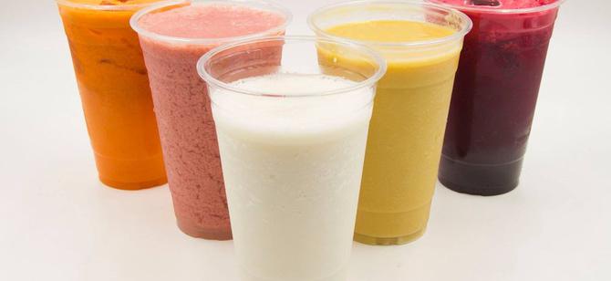 May contain: examples of dishes served in the Juice Bar Plus restaurant, interior or exterior of Juice Bar Plus restaurant