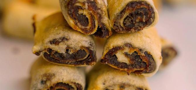 May contain: examples of dishes served in the Lema’s Bakery restaurant, interior or exterior of Lema’s Bakery restaurant