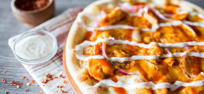 May contain: examples of dishes served in the Texas Pizza restaurant, interior or exterior of Texas Pizza restaurant