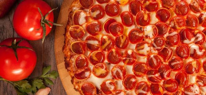 May contain: examples of dishes served in the Mountain Mike's Pizza restaurant, interior or exterior of Mountain Mike's Pizza restaurant