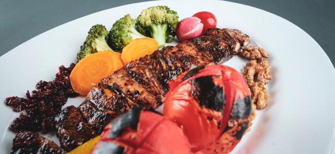 May contain: examples of dishes served in the Turkish Cafe & Lounge - Plano restaurant, interior or exterior of Turkish Cafe & Lounge - Plano restaurant