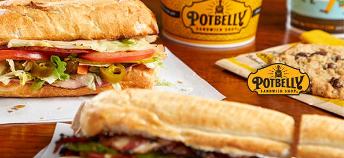 May contain: examples of dishes served in the Potbelly Sandwich Works - Troy restaurant, interior or exterior of Potbelly Sandwich Works - Troy restaurant