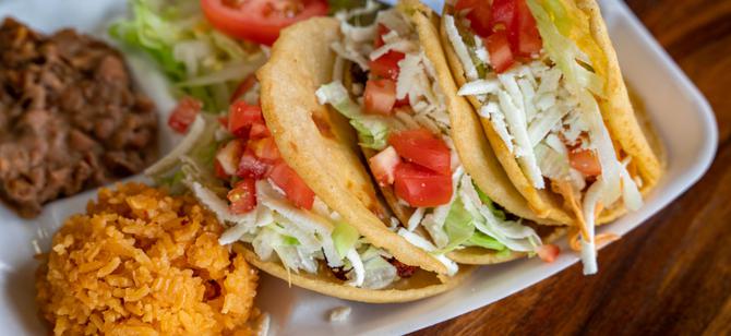 May contain: examples of dishes served in the Cesar's Tacos - Dallas restaurant, interior or exterior of Cesar's Tacos - Dallas restaurant