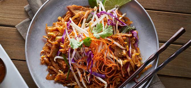 May contain: examples of dishes served in the Tahntawan Thai Kitchen restaurant, interior or exterior of Tahntawan Thai Kitchen restaurant