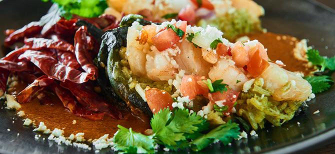 May contain: examples of dishes served in the SOL Mexican Cocina - Millennium Dr restaurant, interior or exterior of SOL Mexican Cocina - Millennium Dr restaurant