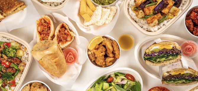 May contain: examples of dishes served in the Kitchen Bann restaurant, interior or exterior of Kitchen Bann restaurant