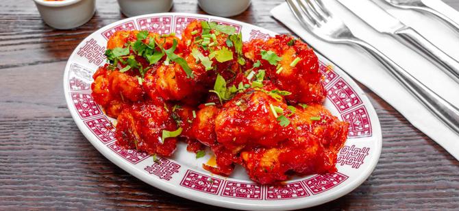 May contain: examples of dishes served in the De Tandoori Knight restaurant, interior or exterior of De Tandoori Knight restaurant