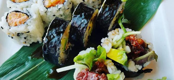 May contain: examples of dishes served in the Suteishi restaurant, interior or exterior of Suteishi restaurant